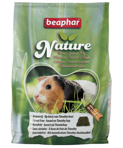 Beaphar Nature Cavia 3 kg (100% graanvrij met zeer hoog ruwvezelgehalte)