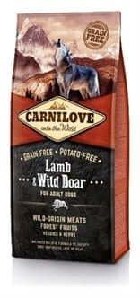 Carnilove Lamb/Wild Boar Adult (12 kg) - Onlinedierenwereld
