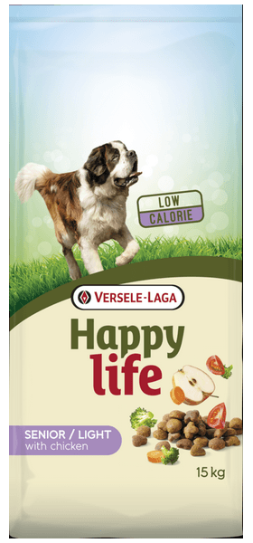 Happy Life Senior Light Kip (15 kg) - Onlinedierenwereld