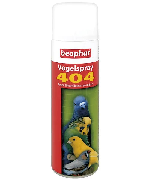 Beaphar 404 Vogelspray 500ml (bestrijding van ongedierte)