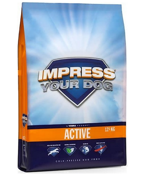 Impress Your Dog Active 12,5 (Geperste brokken)