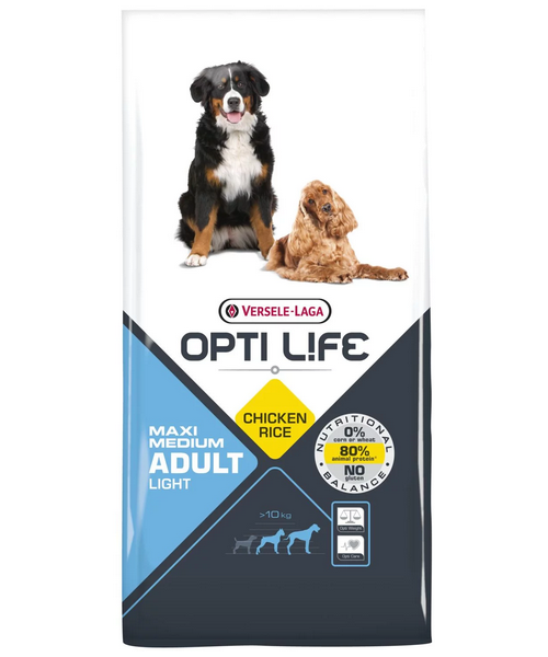 Opti Life Adult Sterilised/Light Medium &amp; Maxi 12,5 kg