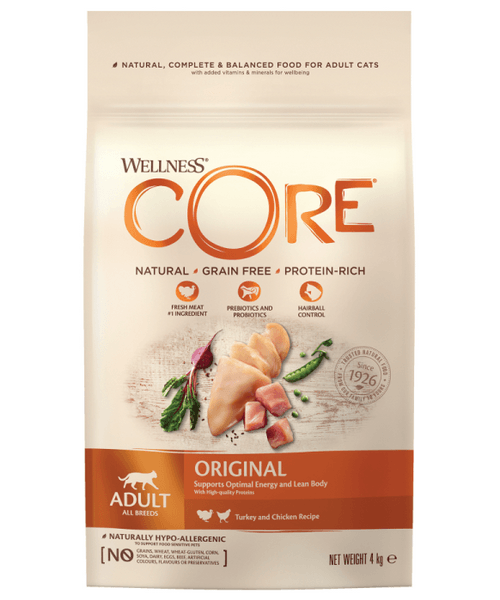 Wellness CORE Adult Original Kalkoen met Kip - Onlinedierenwereld