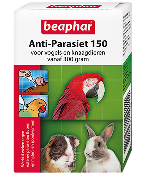 Beaphar Anti-Parasiet 150 voor vogels en knaagdieren