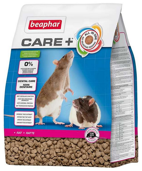 Beaphar Care+ Rat 1,5 kg (geëxtrudeerd voeding)