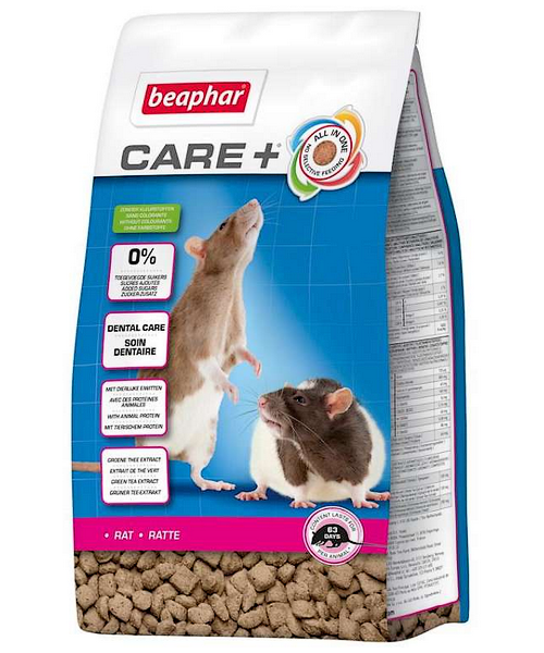 Beaphar Care+ Rat 700g (geëxtrudeerd voeding)