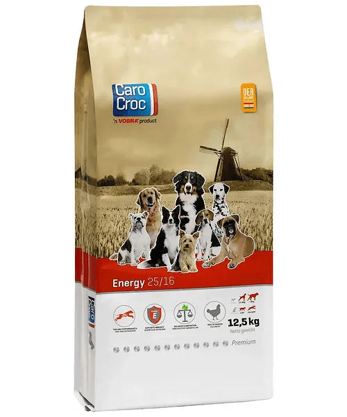 CaroCroc Energy 12,5 kg (bij hoge energiebehoefte)