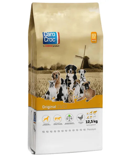 CaroCroc Orginal 12,5 kg(compleet onderhoudsvoer)
