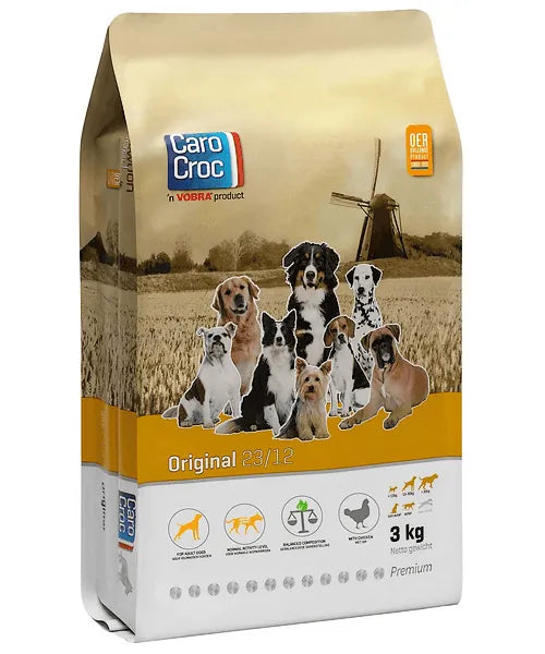 CaroCroc Orginal 3 kg (compleet onderhoudsvoer)