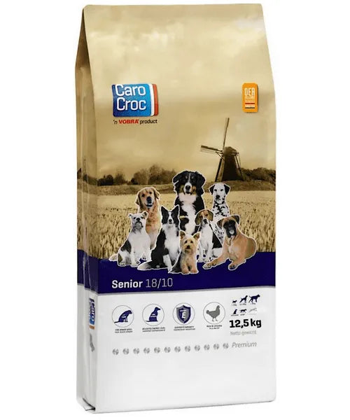 CaroCroc Senior Silver 12,5 kg (laag eiwit- en vetgehalte)