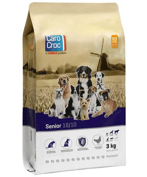 CaroCroc Senior Silver 3 kg (laag eiwit- en vetgehalte)