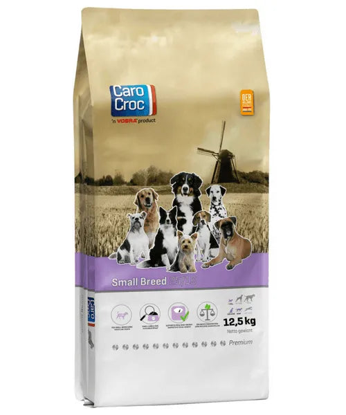 CaroCroc Small Breed 12,5 kg (brok stimuleert de vetafbraak)