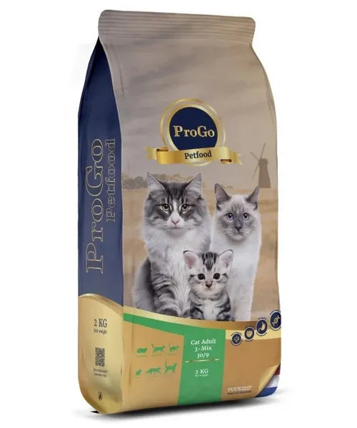 ProGo Cat Adult 3-Mix (Ondersteunt het energieniveau) - Onlinedierenwereld