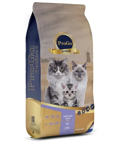 Aanbieding ProGo Cat Adult Fish - Onlinedierenwereld