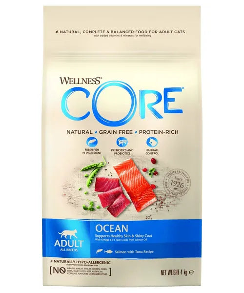 Wellness CORE Adult Ocean Zalm met Tonijn - Onlinedierenwereld