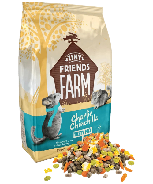 Tiny Friends Farm Charlie Chinchilla Tasty Mix 800g