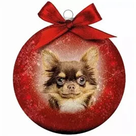 Plenty Gifts Kerstbal met Chihuahua