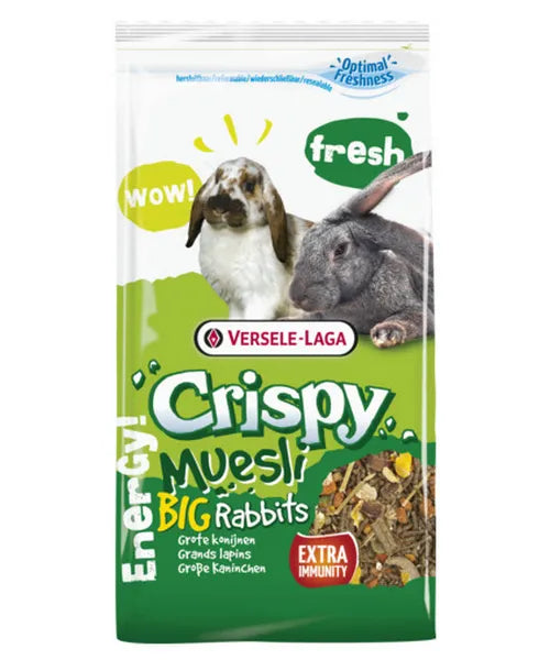 Aanbieding Versele-Laga Crispy Muesli Big Rabbits - Onlinedierenwereld