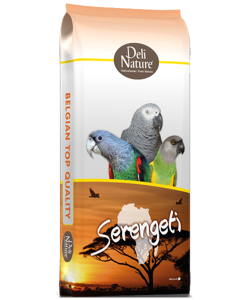 Deli Nature 20 Papegaai Serengeti (hoog aandeel fruit)