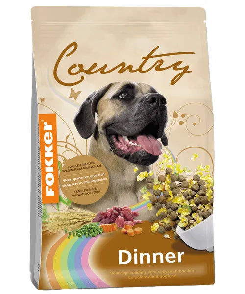Fokker Country Dinner (aangepaste vet- en eiwitgehalte)