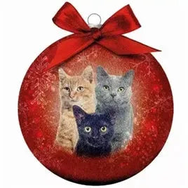 Plenty Gifts Kerstbal met verschillende Katten