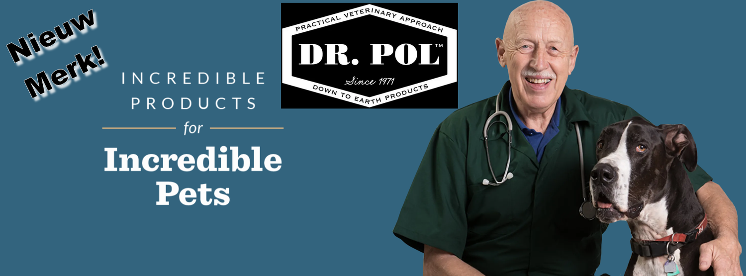 Nieuw merk in het assortiment ,de beroemde Dr. Pol, bekend van TV