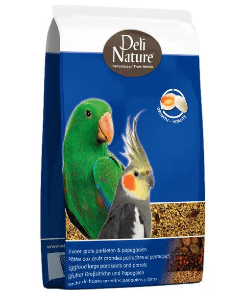Deli Nature eivoer Vet Grote Parkiet &amp; Papegaai