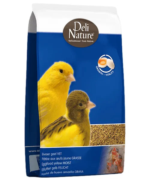 Deli Nature eivoer Vet Geel (gebruiksklaar)