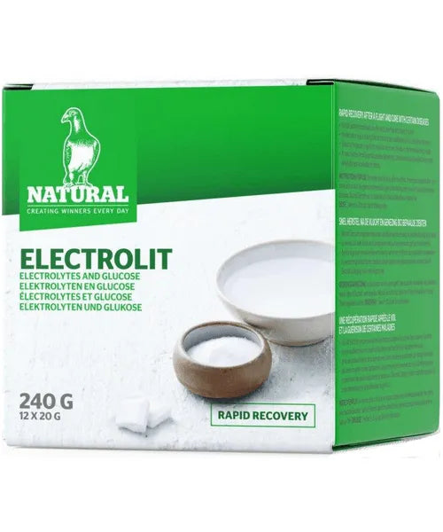 Natural Electrolit (voor snel herstel na de vlucht.) - Onlinedierenwereld