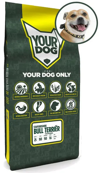 Yourdog Staffordshire Bull Terriër (ras specifieke voeding) - Onlinedierenwereld