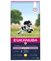 Eukanuba Puppy medium breed Kip (met Omega 3 en 6)