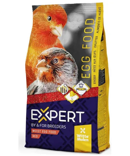Witte Molen Expert Eivoer Rood 1 kg (gebruiksklaar)