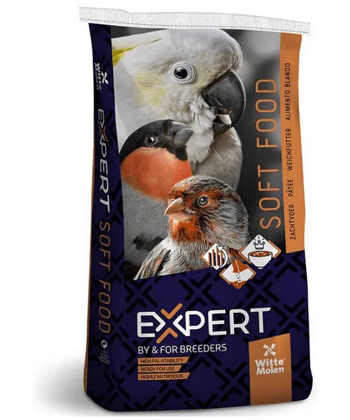 Witte Molen Expert Zachtvoer extra Grof (met fruit en noten) - Onlinedierenwereld