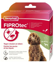 Beaphar FiproTec SpotOn 4 pip (20-40 kg) - Onlinedierenwereld