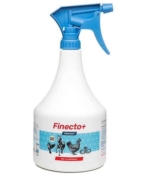Finecto+ (spray para gallineros para gallinas y spray para pelaje para caballos)