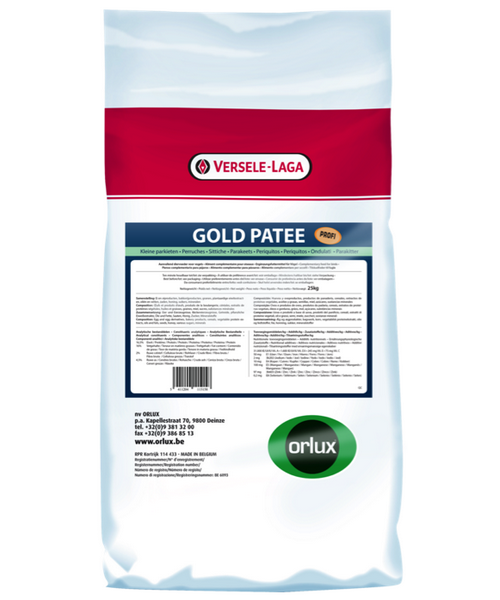 Patee Orlux Gold Periquitos