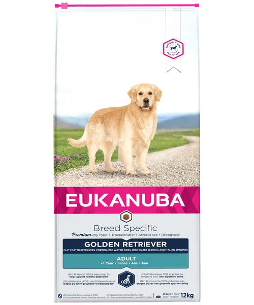 Eukanuba Adult Golden Retriever Kip (met Omega 3- en 6 vetzuren)
