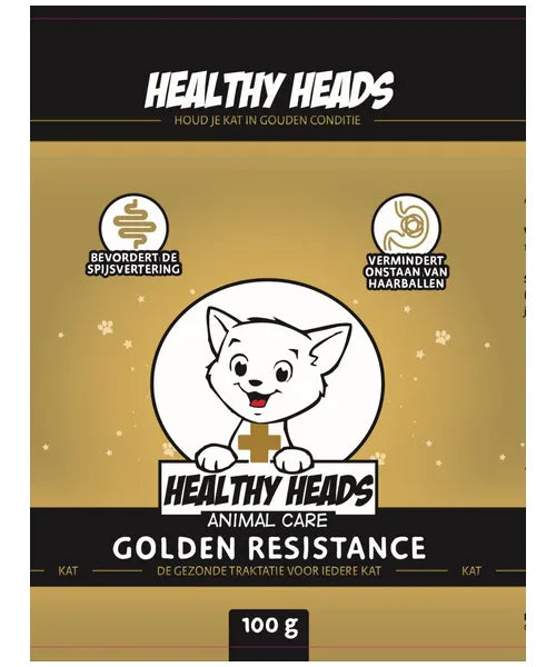 Healthy Heads Golden Resistance (kat) - Onlinedierenwereld