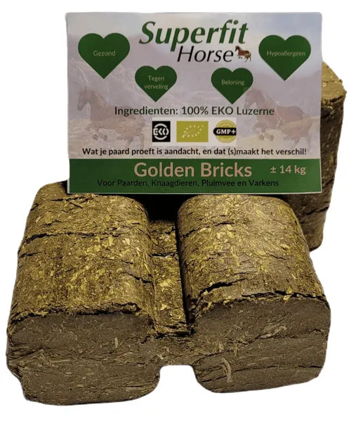 Superfit Horse Golden Bricks - Onlinedierenwereld
