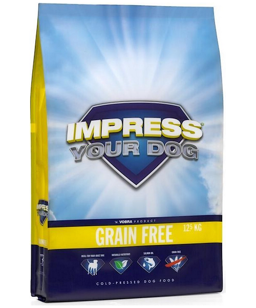 Impress Your Dog Graanvrij 12,5 kg (Geperste brokken)