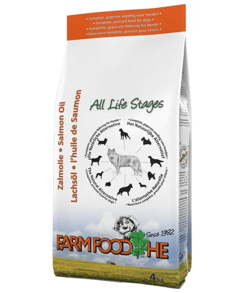 Farm Food HE met Schotse Zalmolie 4 kg (geperst)