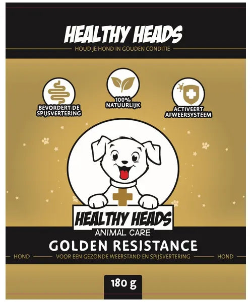 Healthy Heads Golden Resistance (hond) - Onlinedierenwereld