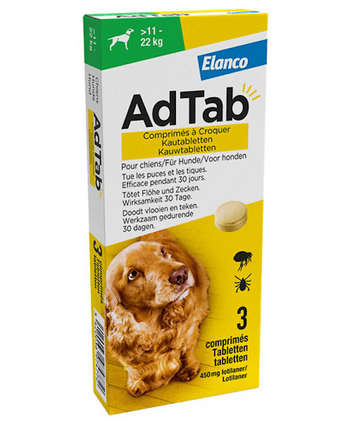 AdTab kauwtabletten honden - Onlinedierenwereld