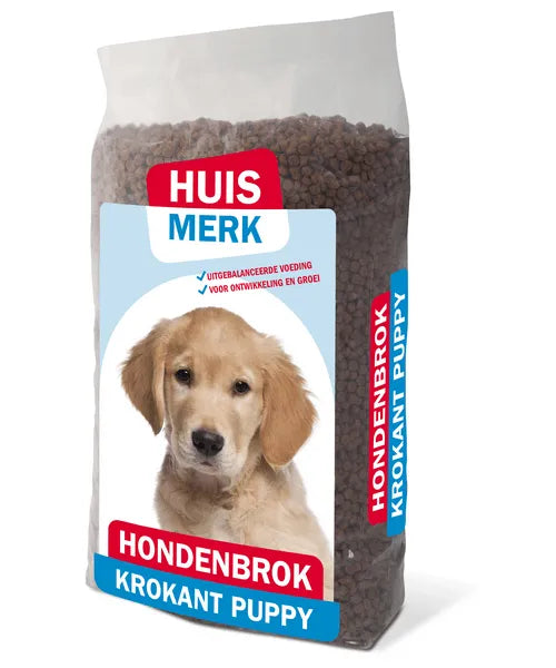 Huismerk Krokant Puppy (Volledige diervoeding)