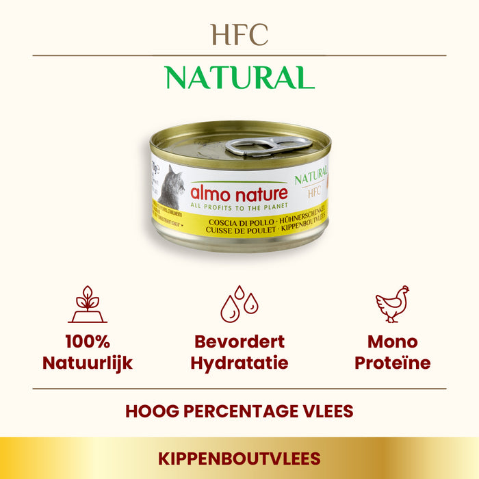 Almo Nature HFC Natural Kippenboutvlees