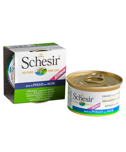 Schesir Cat Filete De Pollo En Lata Cocido 85g 