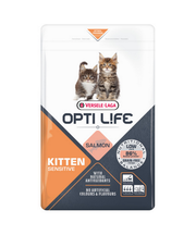Opti Life Kitten Sensitive Salmon - Onlinedierenwereld