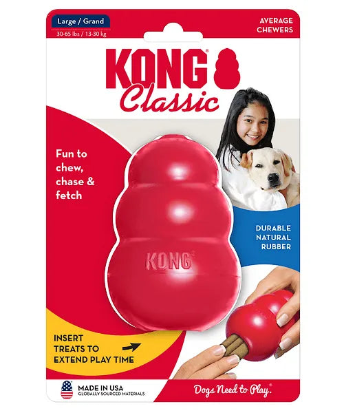 Kong classic Rood Large - Onlinedierenwereld