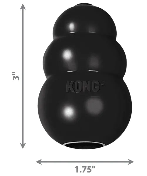 Kong extreme Zwart Xlarge - Onlinedierenwereld