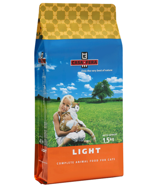 Casa-Fera Cat Light 1,5 kg  (rijk aan gevogelte (23%))